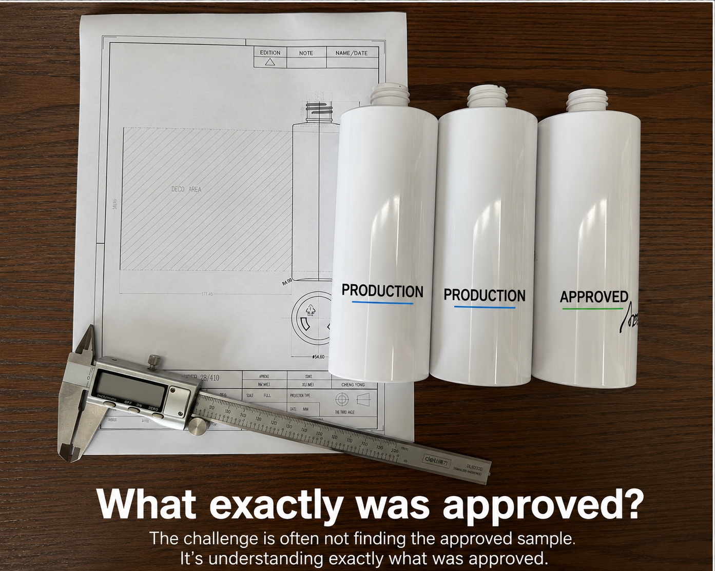 Approved Samples: More Than Just a Signed Reference